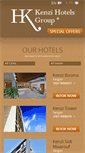 Mobile Screenshot of kenzi-hotels.com